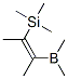 Dimethyl [1-methyl-2-(trimethylsilyl )-1-propenyl]borane Structure,62108-35-4Structure