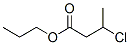 Propyl 3-chlorobutanoate Structure,62108-72-9Structure