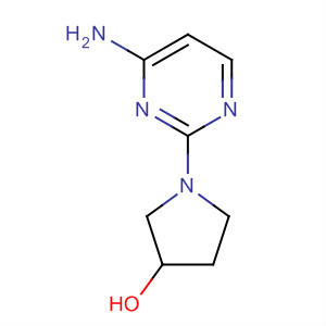 1-(4-Aminopyrimidin-2-yl)pyrrolidin-3-ol Structure,62122-80-9Structure