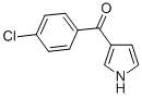 (4-Chlorophenyl)-(1h-pyrrol-3-yl)methanone Structure,62128-38-5Structure