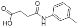 4-[(3-Methylphenyl)amino]-4-oxobutanoic acid Structure,62134-48-9Structure