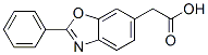 2-(2-Phenylbenzooxazol-6-yl)acetic acid Structure,62143-69-5Structure