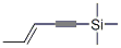 (E)-1-(三甲基甲硅烷基)-3-戊炔結(jié)構(gòu)式_62170-41-6結(jié)構(gòu)式