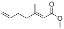 3-Methyl-2,6-heptadienoic acid methyl ester Structure,62185-61-9Structure