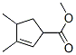 3,4-Dimethyl-2-cyclopentene-1-carboxylic acid methyl ester Structure,62185-63-1Structure