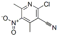 2-Chloro-4,6-dimethyl-5-nitro-nicotinonitrile Structure,6220-77-5Structure