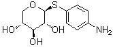 P-aminophenyl-1-thio-b-d-xylopyranoside Structure,62205-43-0Structure