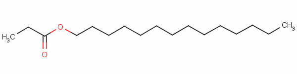 十四烷基丙酸酯結(jié)構(gòu)式_6221-95-0結(jié)構(gòu)式