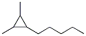 1,2-Dimethyl-3-pentylcyclopropane Structure,62238-05-5Structure