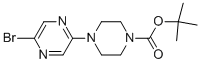 Tert-butyl 4-(5-bromopyrazin-2-yl)piperazine-1-carboxylate Structure,622386-08-7Structure