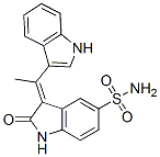 3-(1-Methylindol-3-ylmethylene)-2-oxo-2,3-dihydroindole-5-sulfonic acid amide Structure,622387-85-3Structure