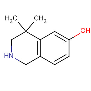 1,2,3,4-Tetrahydro-4,4-dimethyl-6-isoquinolinol Structure,62245-16-3Structure