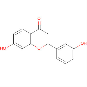 2,3-Dihydro-7-hydroxy-2-(3-hydroxyphenyl)-4h-1-benzopyran-4-one Structure,62252-06-6Structure