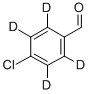 4-Chlorobenzaldehyde-2,3,5,6-d4 Structure,62285-59-0Structure