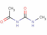 1-Acetyl-3-methylurea Structure,623-59-6Structure