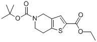 Ethyl 5-Boc-4,5,6,7-tetrahydrothieno[3,2-c]pyridine-2-carboxylate Structure,623564-30-7Structure