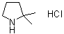 2,2-Dimethylpyrrolidinehydrochloride Structure,623580-01-8Structure