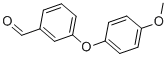 3-(4-Methoxyphenoxy)benzaldehyde Structure,62373-80-2Structure