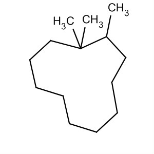 1,1,2-Trimethylcycloundecane Structure,62376-15-2Structure