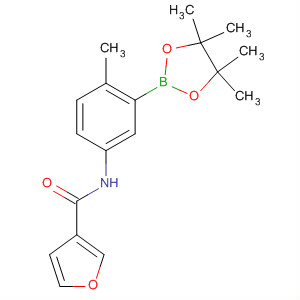 N-[4-methyl-3-(4,4,5,5-tetramethyl-1,3,2-dioxaborolan-2-yl)phenyl]-3-furancarboxamide Structure,623907-54-0Structure