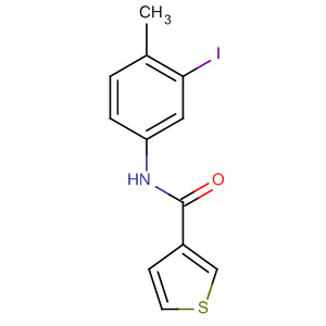 N-(3-iodo-4-methylphenyl)-3-thiophenecarboxamide Structure,623907-55-1Structure