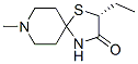 1-Thia-4,8-diazaspiro[4.5]decan-3-one,2-ethyl-8-methyl-,(2r)-(9ci) Structure,623918-24-1Structure