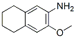 3-Methoxy-5,6,7,8-tetrahydro-naphthalen-2-ylamine Structure,6240-83-1Structure