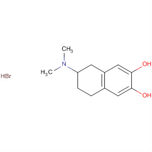 2,3-Naphthalenediol, 6-(dimethylamino)-5,6,7,8-tetrahydro-, hydrobromide Structure,62421-56-1Structure