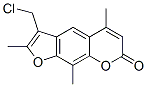 3-Chloromethyl-2,5,9-trimethyl-7H-furo[3,2-g][1]benzopyran-7-one Structure,62442-57-3Structure