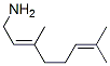 Geranylamine Structure,6246-48-6Structure