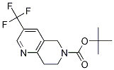 Tert-butyl 3-(trifluoromethyl)-7,8-dihydro-1,6-naphthyridine-6(5h)-carboxylate Structure,624734-26-5Structure