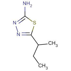 5-仲丁基-[1,3,4]噻二唑-2-胺結(jié)構(gòu)式_62492-20-0結(jié)構(gòu)式