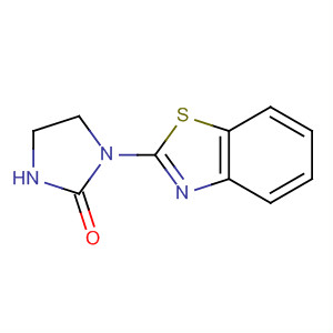 2-Imidazolidinone,1-(2-benzothiazolyl)-(9ci) Structure,62492-26-6Structure