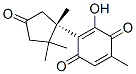 3-Hydroxy-5-methyl-2-[(s)-1,2,2-trimethyl-4-oxocyclopentyl]-2,5-cyclohexadiene-1,4-dione Structure,62512-03-2Structure