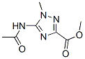 1H-1,2,4-triazole-3-carboxylicacid,5-(acetylamino)-1-methyl-,methylester Structure,625121-21-3Structure