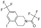 2,2,2-Trifluoro-1-(5-iodo-7-(trifluoromethyl)-3,4-dihydroisoquinolin-2(1h)-yl)ethanone Structure,625126-88-7Structure