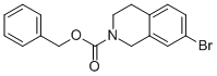 2(1H)-Isoquinolinecarboxylic acid, 7-bromo-3,4-dihydro-, phenylmethyl ester Structure,625127-09-5Structure