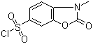 3-Methyl-2-oxo-2,3-dihydro-1,3-benzoxazole-6-sulfonyl chloride Structure,62522-63-8Structure