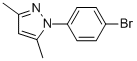 1-(4-Bromophenyl)-3,5-dimethyl-1H-pyrazole Structure,62546-27-4Structure