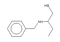 (R)(-)-2-芐基氨基-1-丁醇結(jié)構(gòu)式_6257-49-4結(jié)構(gòu)式