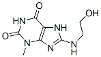 (9ci)-3,7-二氫-8-[(2-羥基乙基)氨基]-3-甲基-1H-嘌呤-2,6-二酮結(jié)構(gòu)式_625822-51-7結(jié)構(gòu)式