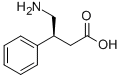 (S)-4-amino-3-phenylbutanoic acid Structure,62596-63-8Structure