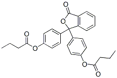 Phenolphthalein dibutyrate Structure,62625-15-4Structure