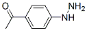 (9ci)-1-(4-肼基苯基)-乙酮結(jié)構(gòu)式_62646-10-0結(jié)構(gòu)式