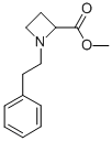 Methyl 1-(2-phenylethyl)-2-azetidinecarboxylate Structure,62664-91-9Structure