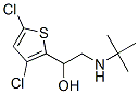 2-Tert-butylamino-1-(3,5-dichloro-2-thienyl)ethanol Structure,62673-49-8Structure