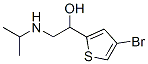 1-(4-Bromo-2-thienyl)-2-isopropylaminoethanol Structure,62673-55-6Structure