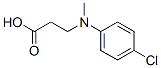 3-[(4-Chlorophenyl)(methyl)amino]propanoic acid Structure,62675-35-8Structure