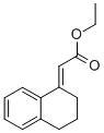 1,2,3,4-Tetrahydronaphthalen-1-ylidine acetatic acid ethyl ester Structure,62677-71-8Structure