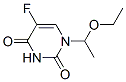 1-(1-乙氧基乙基)-5-氟尿嘧啶結構式_62679-91-8結構式